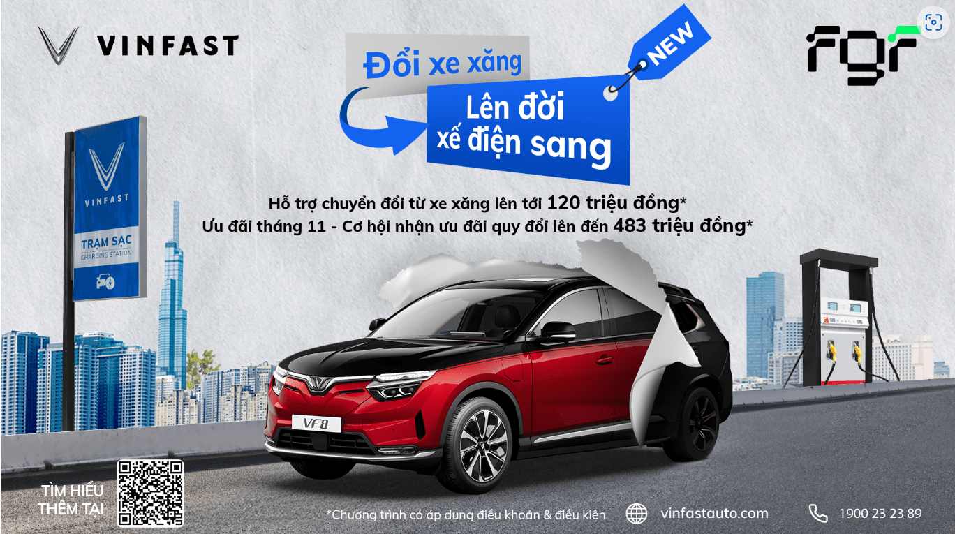 Screenshot 2024 11 04 123557 VINFAST TRỢ GIÁ KHÁCH HÀNG SỬ DỤNG XE XĂNG ĐỔI THÀNH Ô TÔ ĐIỆN VINFAST!